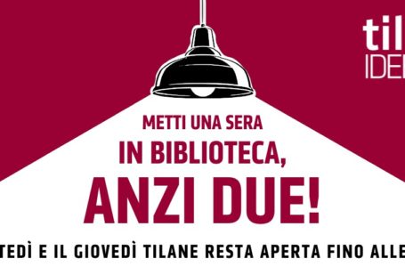 Metti una sera in biblioteca… anzi due!