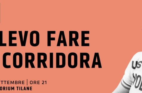 Volevo fare la corridora // Morena Tartagni @Tilane