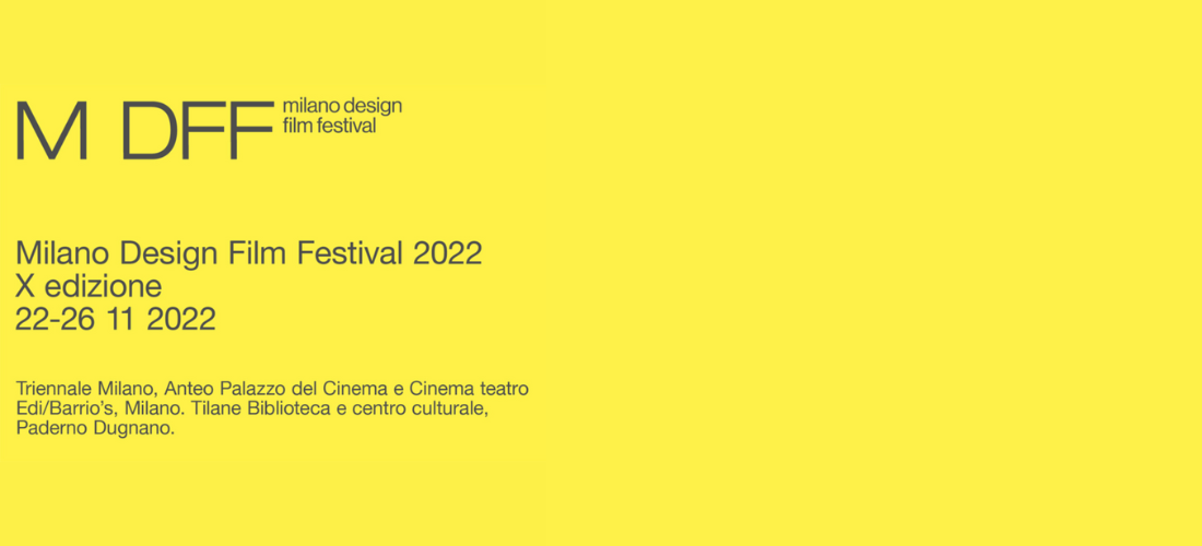 Milano Design Film Festival // sabato 26 novembre @Tilane