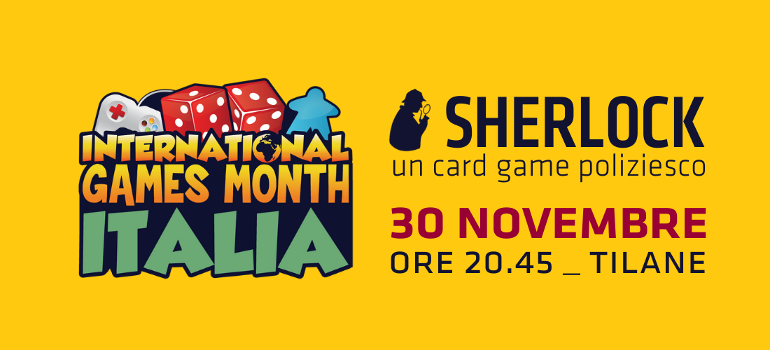 SHERLOCK // mercoledì 30 novembre ore 20.45 @Tilane