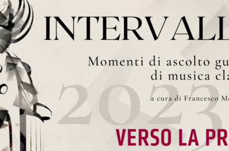 INTERVALLO // con Francesco Metrangolo Verso la prima 2023 @Tilane