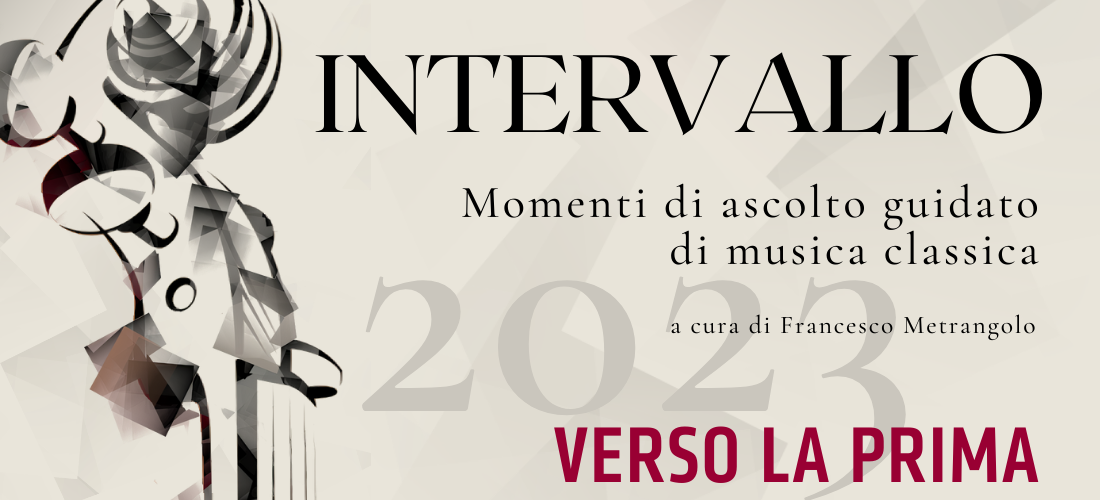 INTERVALLO // con Francesco Metrangolo Verso la prima 2023 @Tilane