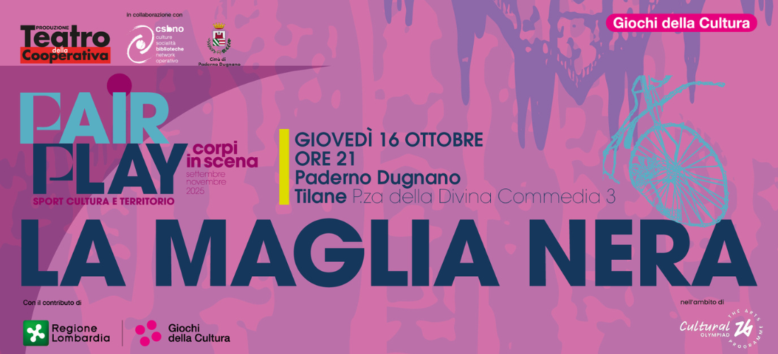 LA MAGLIA NERA // Reading teatrale con Matteo Caccia 16 ottobre ore 21@Tilane