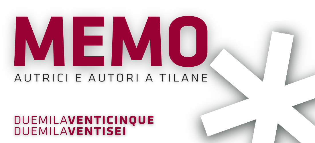 MEMO // autrici e autori a Tilane