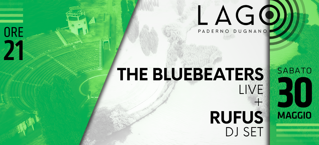 THE BLUEBEATERS live // concerto sabato 30 maggio @Parco Lago Nord